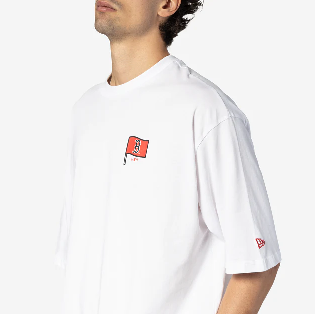 T-SHIRT NEW ERA BOSTON RED SOX MLB BURGUER GRAPHIC