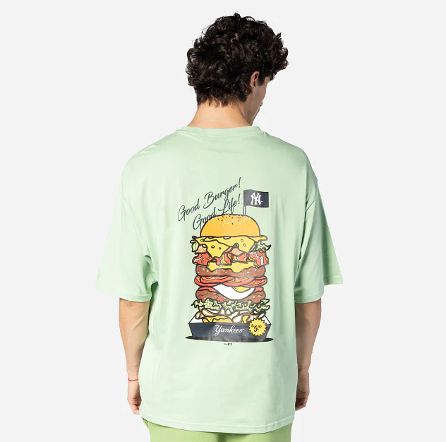 T-SHIRT NEW ERA NEW YORK YANKEES MLB BURGUER GRAPHIC