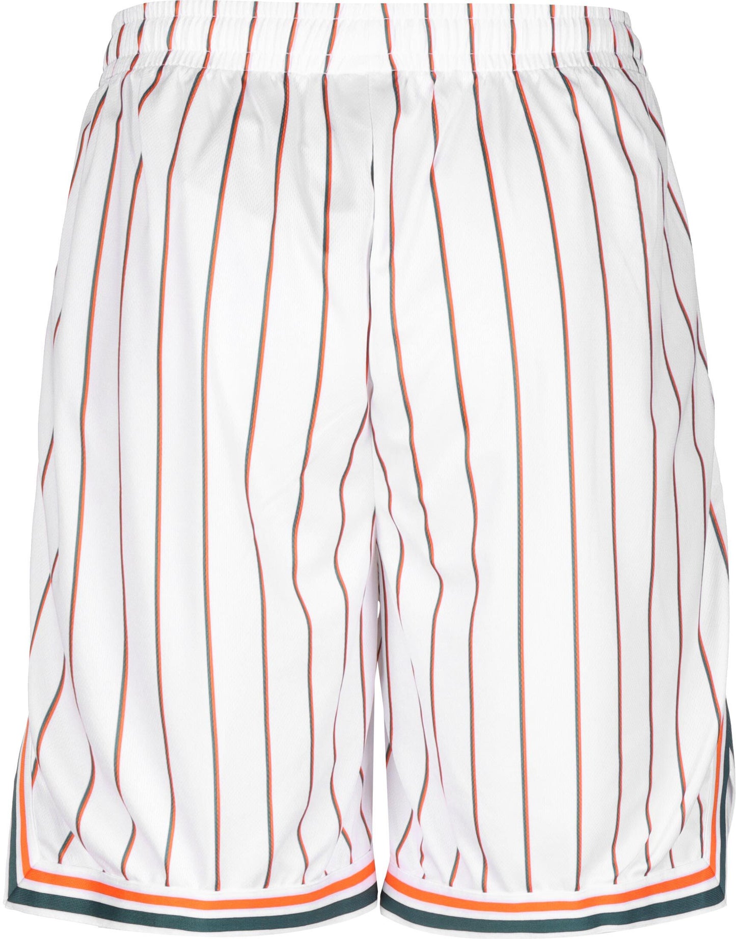 SHORTS KARL KANI SMALL SIGNATURE PINSTRIPE MESH