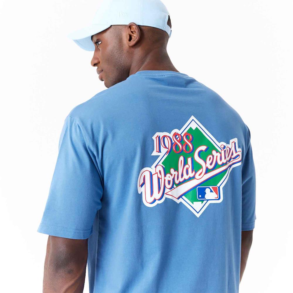 T-SHIRT NEW ERA LOS ANGELS DODGERS WORLD SERIES