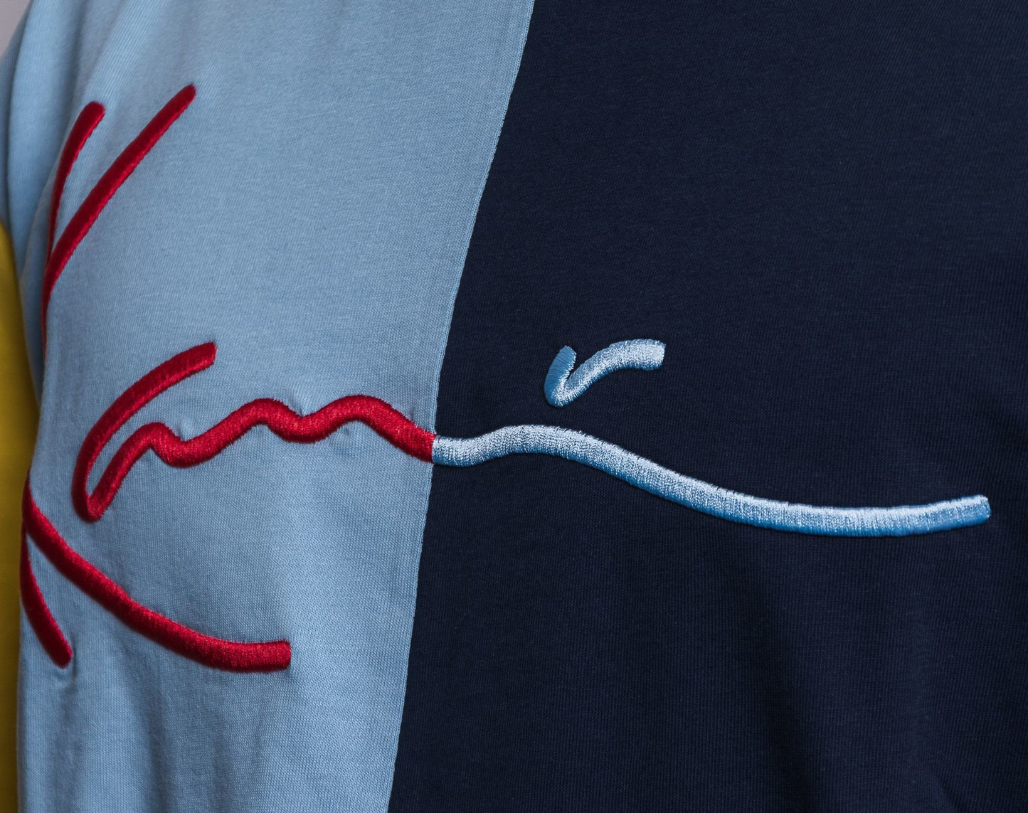 T-SHIRT KARL KANI SIGNATURE BLOCK