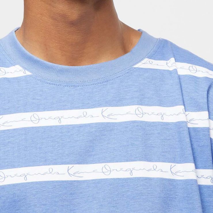 T-SHIRT KARL KANI SIGNATURE PINSTRIPE