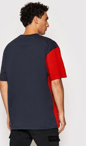 CAMISETA KARL KANI SMALL SIGNATURE BLOCK TEE