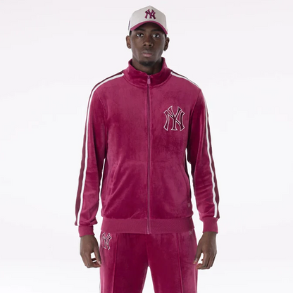 CASACO NEW ERA VELOUR TRACK TOP