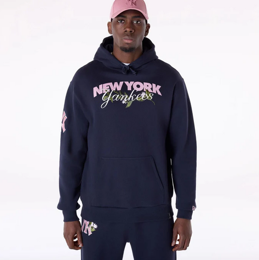HOODIE YANKEES MLB FLORAL