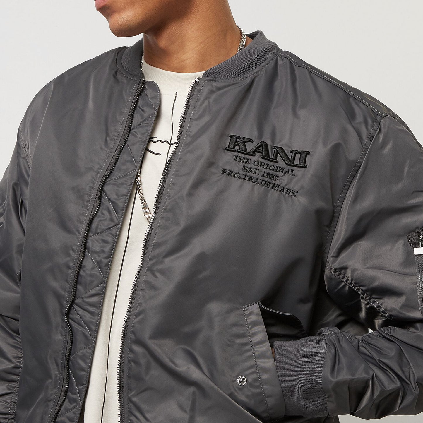 CASACO KARL KANI CHEST RETRO BOMBER