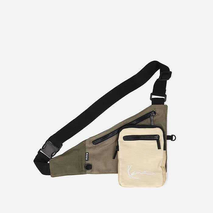 KARL KANI SIGNATURE BLOCK CROSSBODY