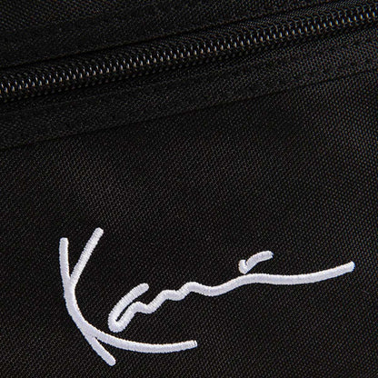 KARL KANI KK SIGNATURE TAPE WAIST BAG BLACK