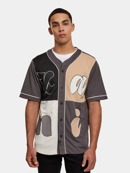 JERSEY KARL KANI WOVEN SIGNATURE BLOCK