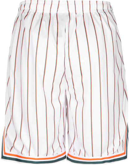 CALÇOES KARL KANI  SMALL SIGNATURE PINSTRIPE  MESH