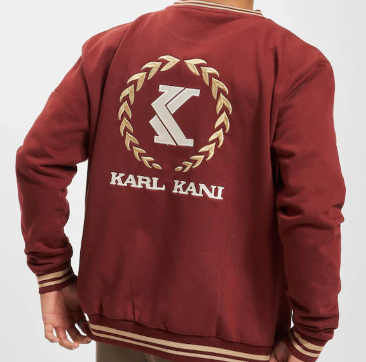 CREW KARL KANI RETRO EMBLEM COLLEGE