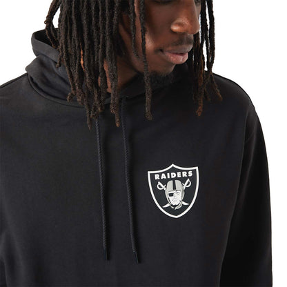 SWEAT NEW ERA HALF LOGO OVERSIZED LOS RAIDERS