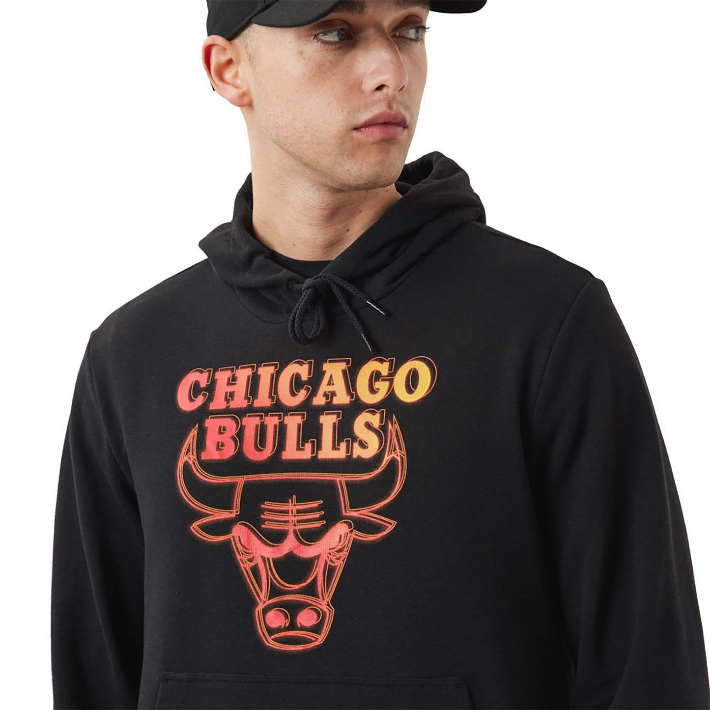 SWEAT NEW ERA NBA NEON CHI BULLS