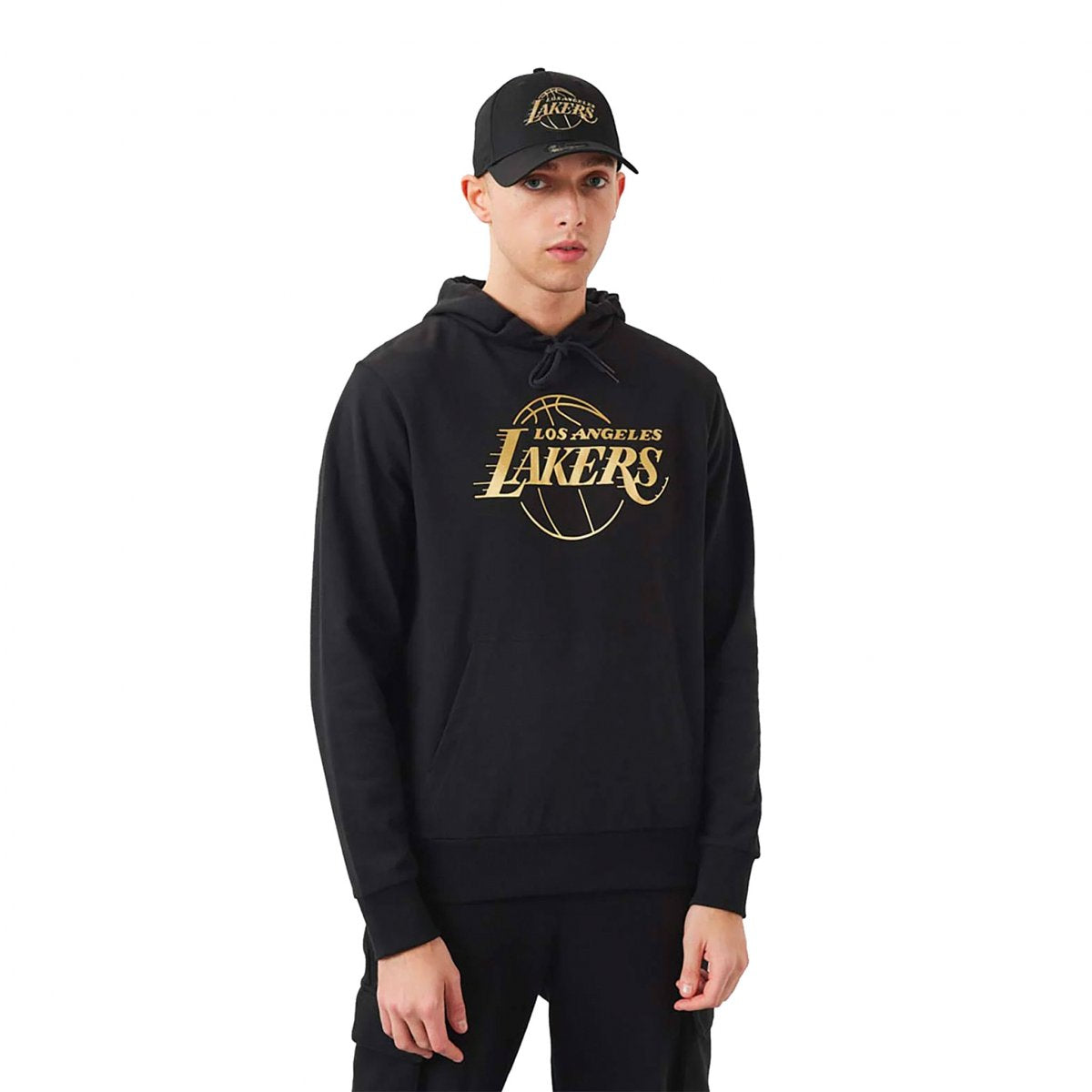 SWEAT NEW ERA NBA FOIL PRINT LOS LAKERS