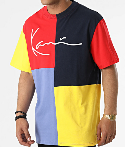 T-SHIRT KARL KANI SIGNATURE BLOCK