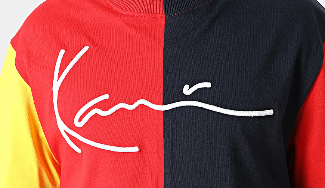 T-SHIRT KARL KANI SIGNATURE BLOCK