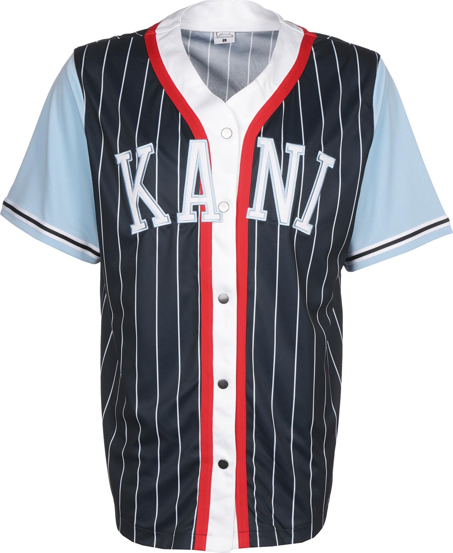 T-SHIRT KARL KANI COLLEGE BLOCK PINSTRIPE