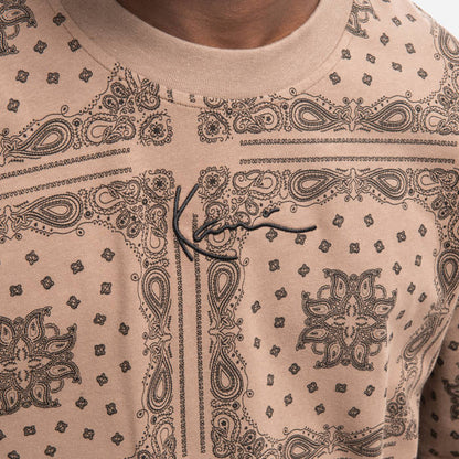 T-SHIRT KARL KANI SMALL SIGNATURE PAISLEY