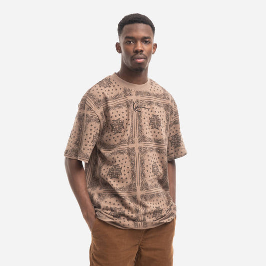 T-SHIRT KARL KANI SMALL SIGNATURE PAISLEY