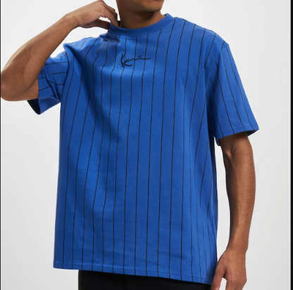 T-SHIRT KARL KANI SMALL SIGNATURE PINSTRIPE