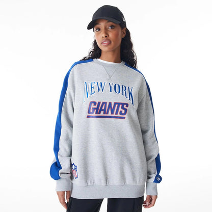 CREW NECK NEW YORK GIANTS NFL GRAPHIC GREY/BLUE