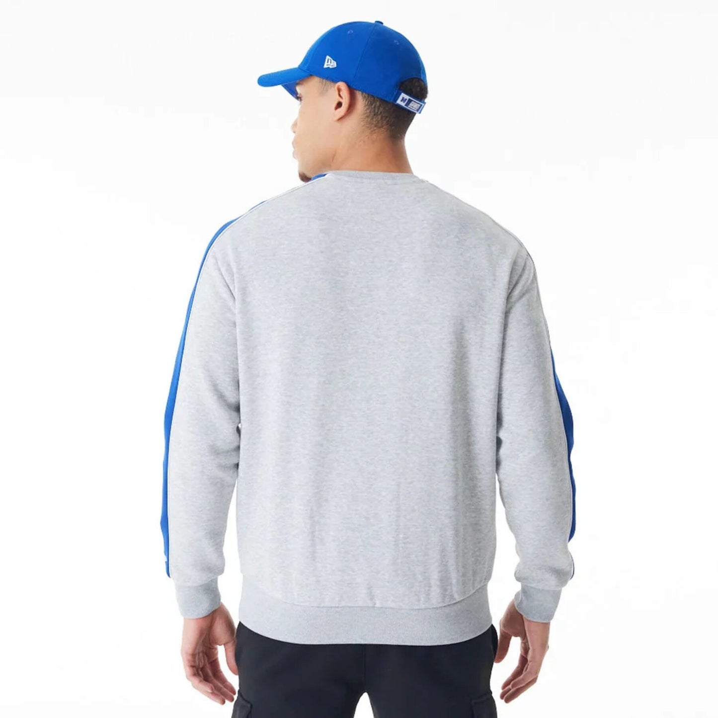 CREW NECK NEW YORK GIANTS NFL GRAPHIC GREY/BLUE