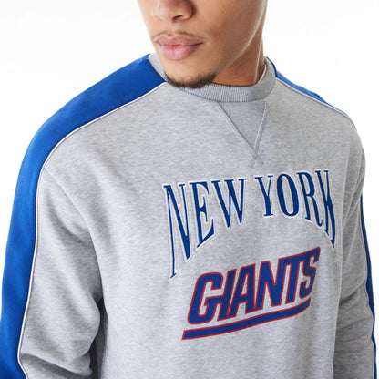 CREW NECK NEW YORK GIANTS NFL GRAPHIC GREY/BLUE