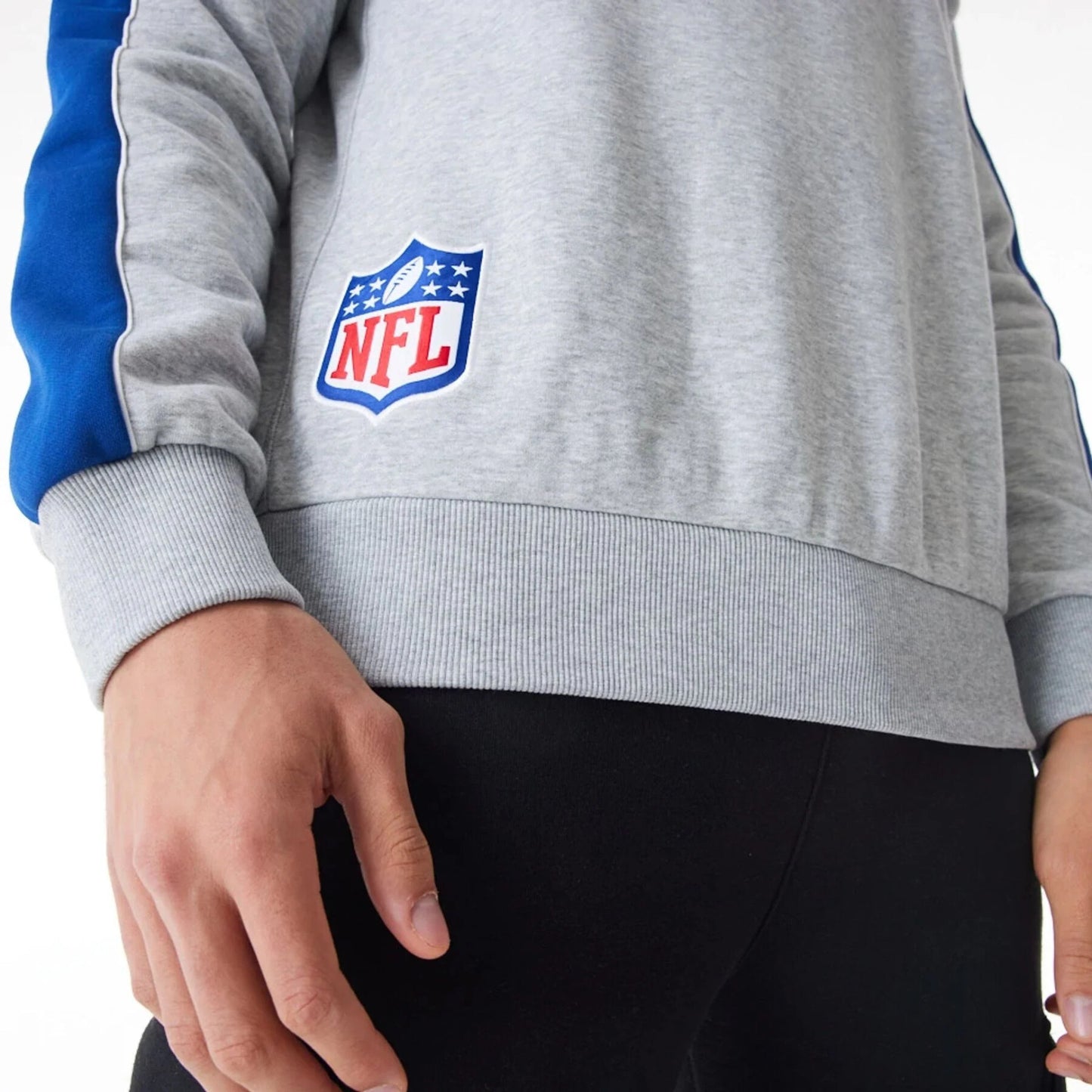 CREW NECK NEW YORK GIANTS NFL GRAPHIC GREY/BLUE