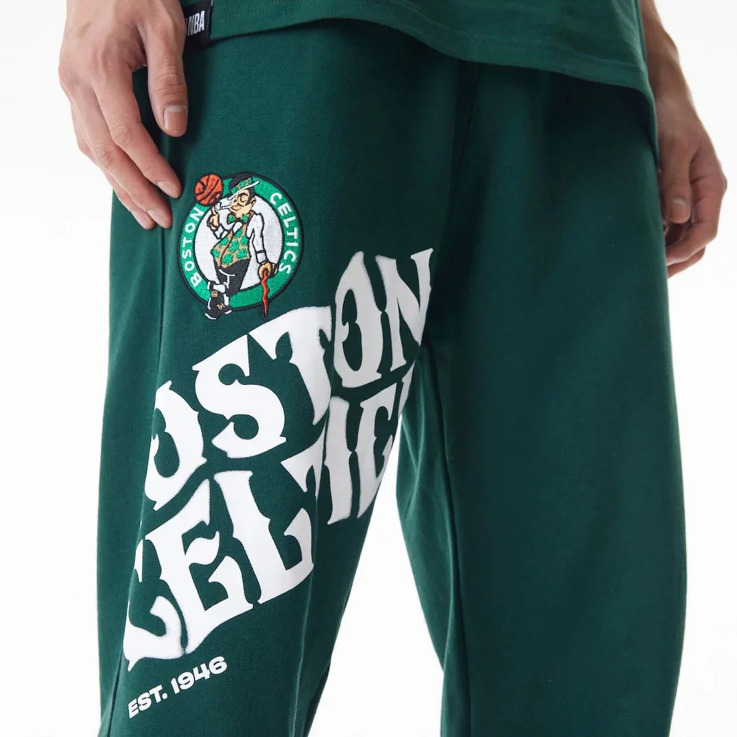 CALÇAS NBA GRAPHIC BOS CELTICS DARK GREEN