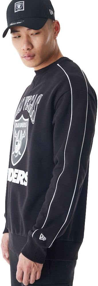 CREW NECK LAS VEGAS RAIDERS NFL GRAPHIC BLACK