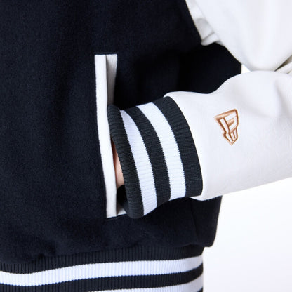 JACKET KARL KANI RETRO PATCH TEDDY COLLEGE