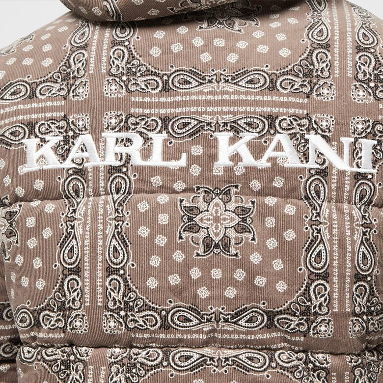 CASACO KARL KANI OG HODDED CORDUROY