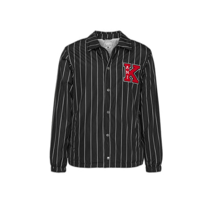 CASACO KARL KANI RETRO PATCH PINSTRIPE