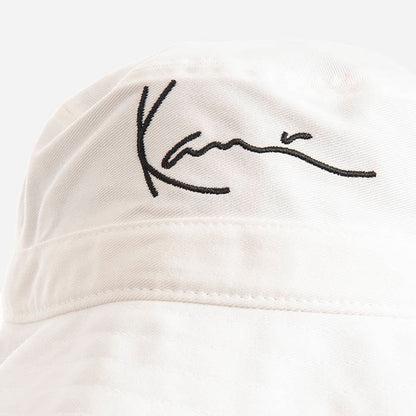 KK SIGNATURE BUCKET HAT WHT