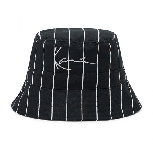 KARL KANI SIGNATURE PINSTRIPE BUCKET