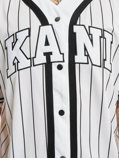 JERSEY KARL KANI SERLF PINSTRIPE