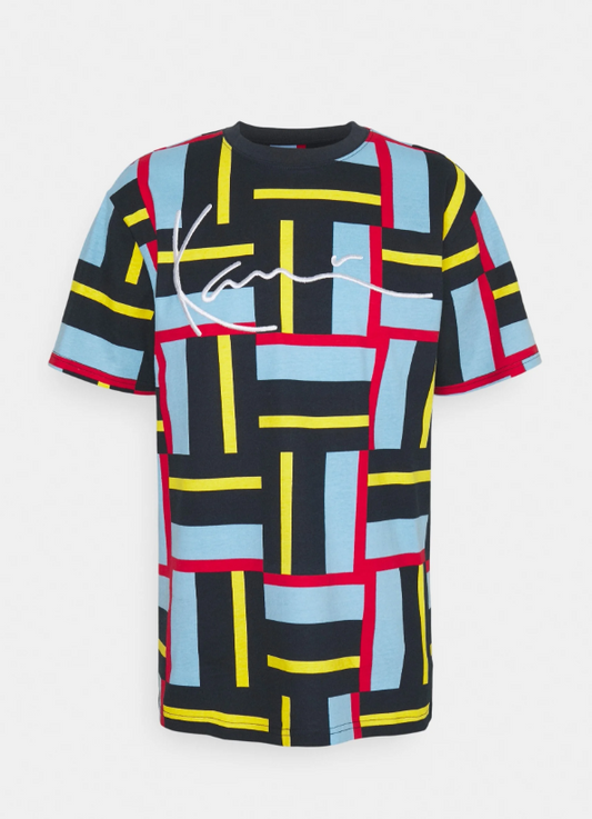 T-SHIRT KARL KANI  SIGNATURE BLOCK