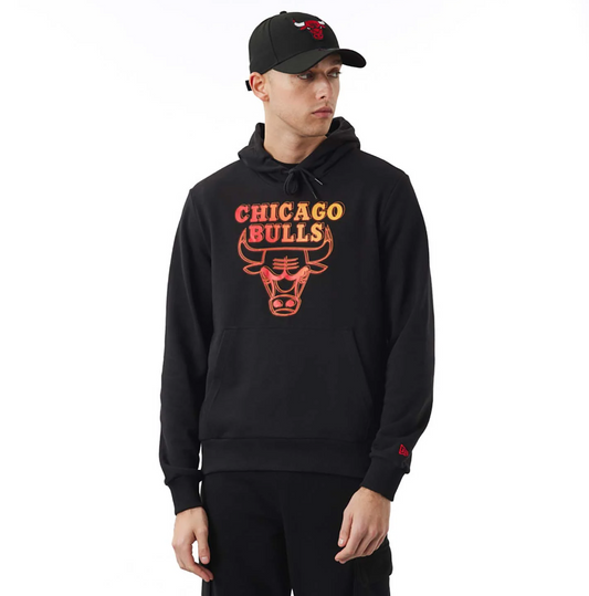 SWEAT NEW ERA NBA NEON CHI BULLS