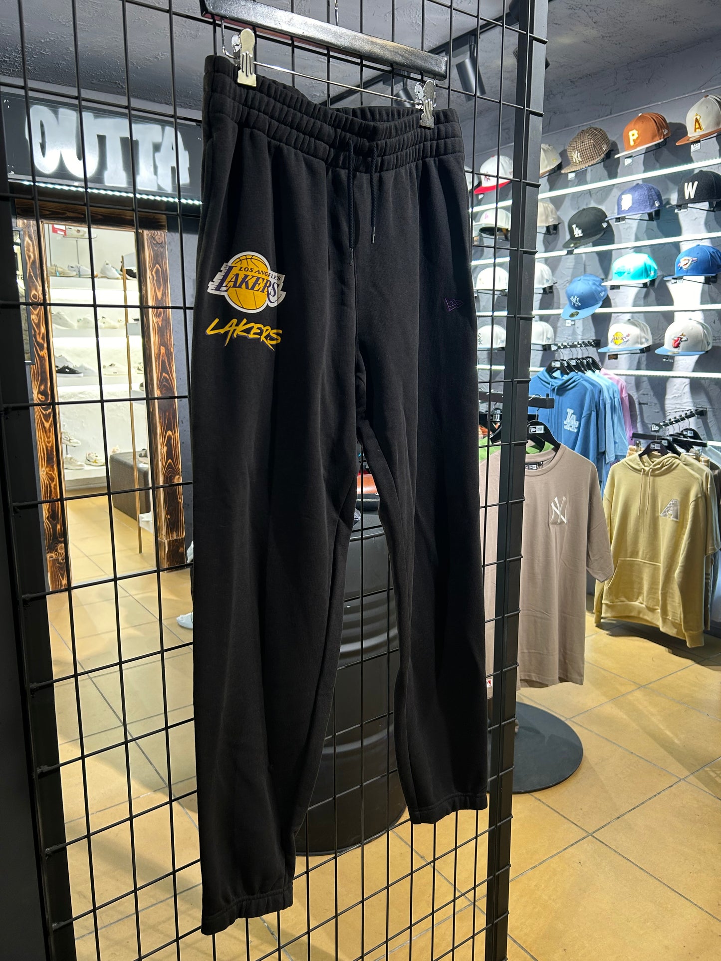 Calças New Era NBA Script Los Angels Lakers