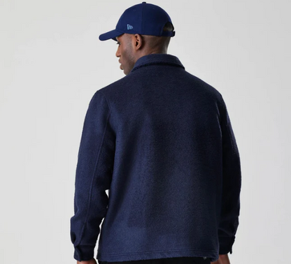 New Era Borg Navy Shacket