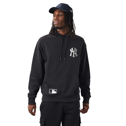 SWEAT NEW ERA HALF LOGO OVERSIZED NEW YORK YANKEES