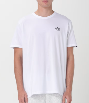 T-SHIRT ALPHA INDUSTRIES BASIC T SMALL LOGO