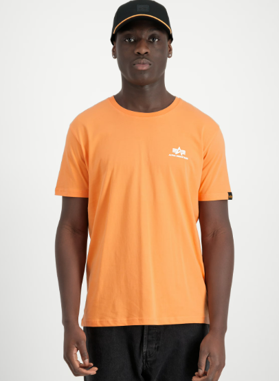 T-SHIRT ALPHA INDUSTRIES BASIC T SMALL LOGO