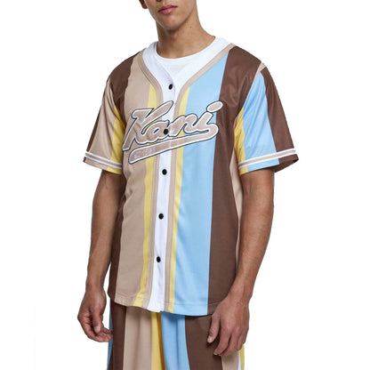 JERSEY KARL KANI VARSITY STRIPED BASEBALL