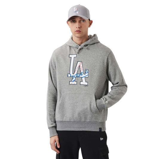 SUDADERA NEW ERA MLB DOBLE LOGO HODDY